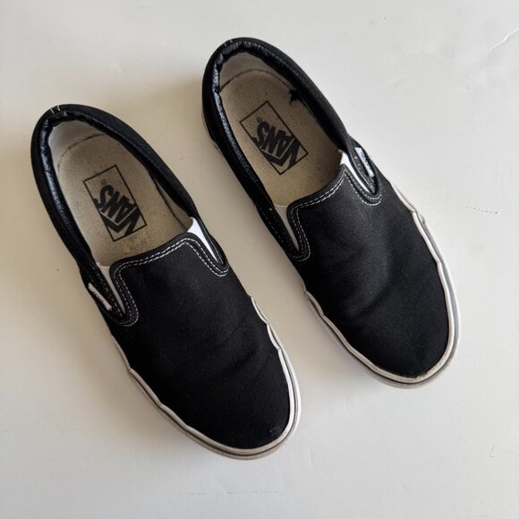 Vans Slip Ons Black - Picture 2 of 9